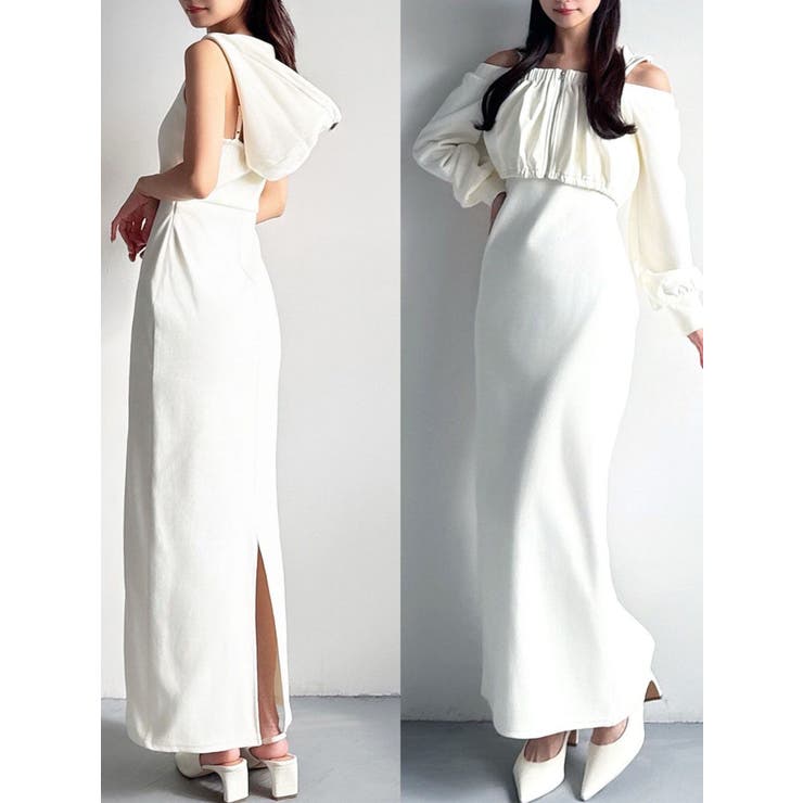 アンサンブルフーディワンピース | RESEXXY | 詳細画像1 