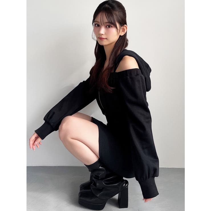 アンサンブルフーディワンピース | RESEXXY | 詳細画像24 