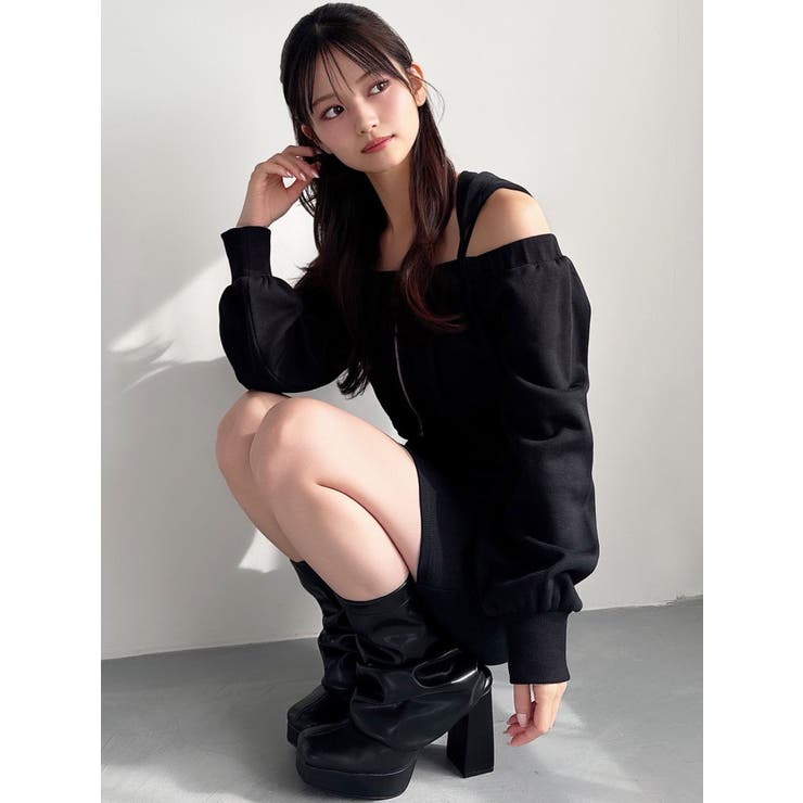 アンサンブルフーディワンピース | RESEXXY | 詳細画像25 