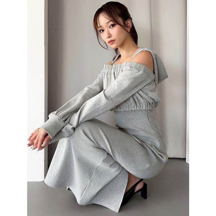 アンサンブルフーディワンピース | RESEXXY | 詳細画像4 