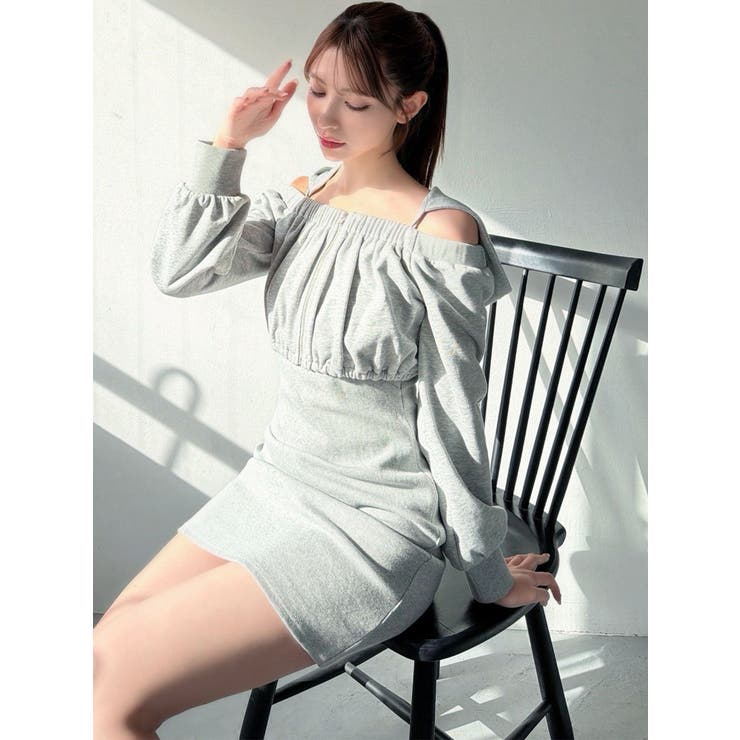 アンサンブルフーディワンピース | RESEXXY | 詳細画像7 