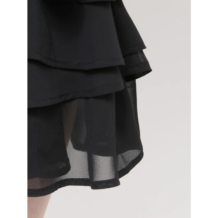 オフショルシフォンミニワンピース | RESEXXY | 詳細画像21 