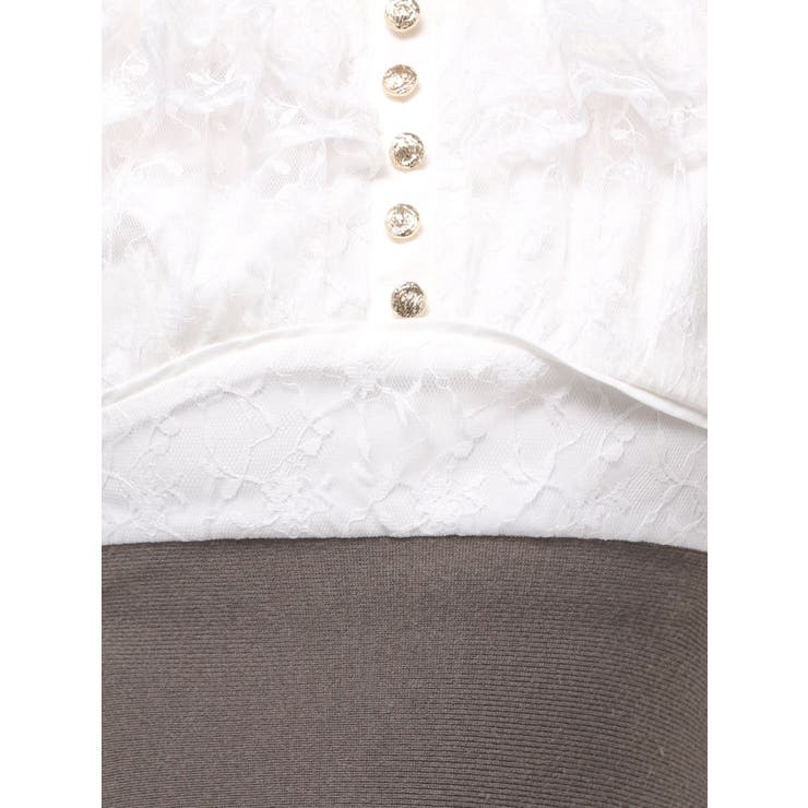 レースドッキングマーメイドニットワンピース | RESEXXY | 詳細画像24 