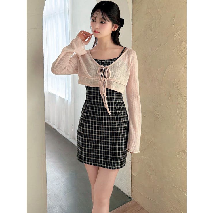 カットアンサンブルミニワンピース | RESEXXY | 詳細画像14 