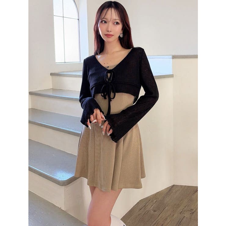 カットアンサンブルミニワンピース | RESEXXY | 詳細画像21 