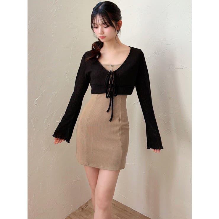 カットアンサンブルミニワンピース | RESEXXY | 詳細画像25 