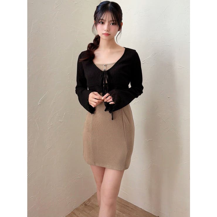 カットアンサンブルミニワンピース | RESEXXY | 詳細画像26 