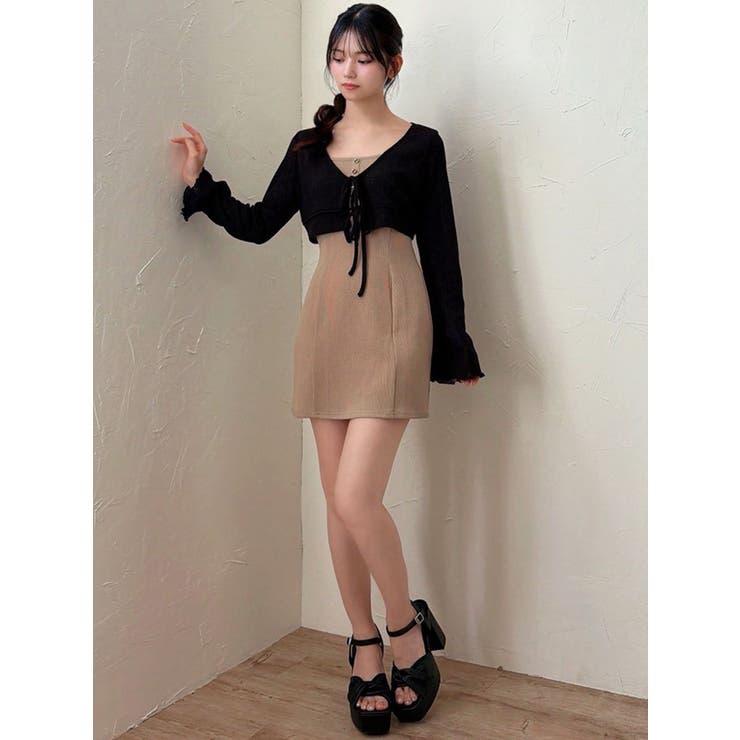 カットアンサンブルミニワンピース | RESEXXY | 詳細画像28 