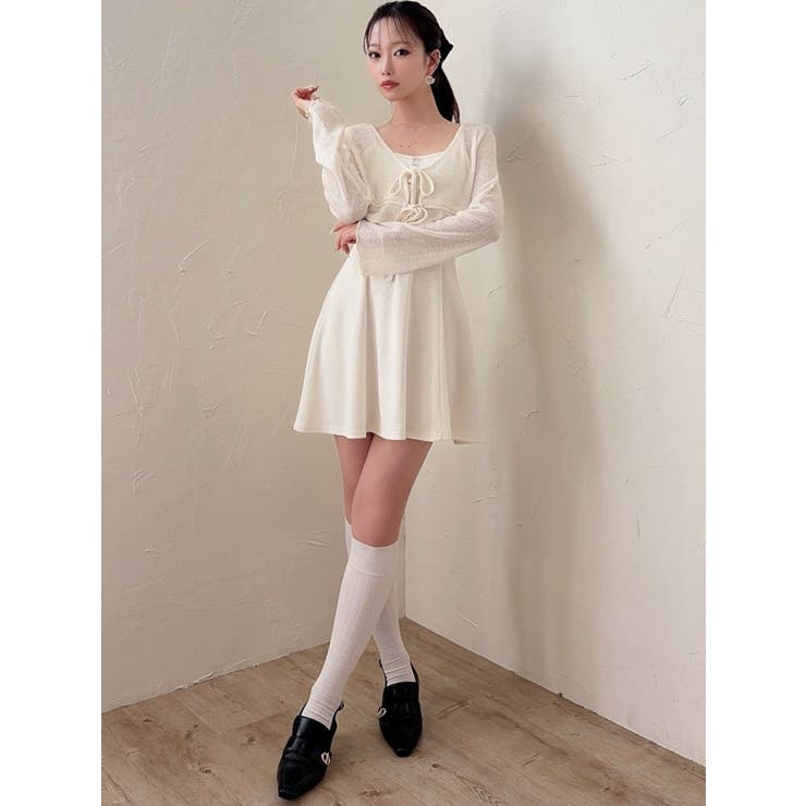 カットアンサンブルミニワンピース | RESEXXY | 詳細画像34 