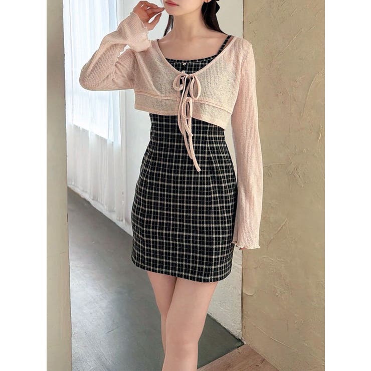 ミックス | カットアンサンブルミニワンピース | RESEXXY