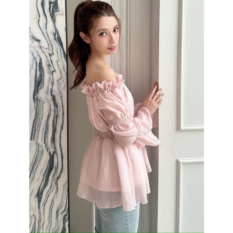 ボリュームギャザーオフショルブラウス | RESEXXY | 詳細画像11 