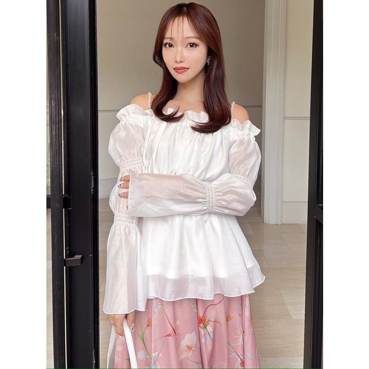 ボリュームギャザーオフショルブラウス | RESEXXY | 詳細画像15 