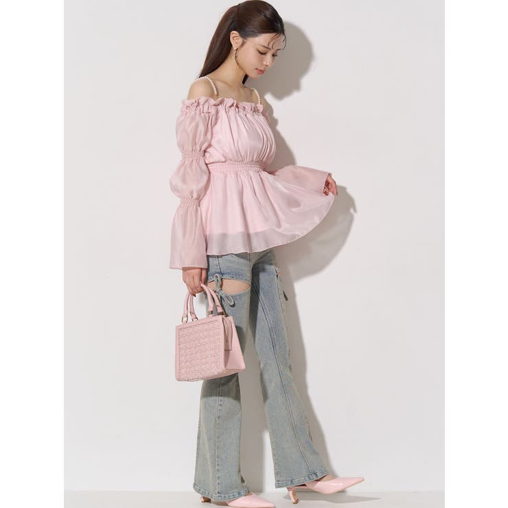 ボリュームギャザーオフショルブラウス | RESEXXY | 詳細画像24 