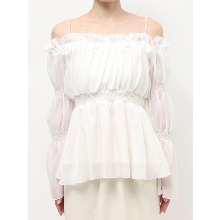 ボリュームギャザーオフショルブラウス | RESEXXY | 詳細画像29 