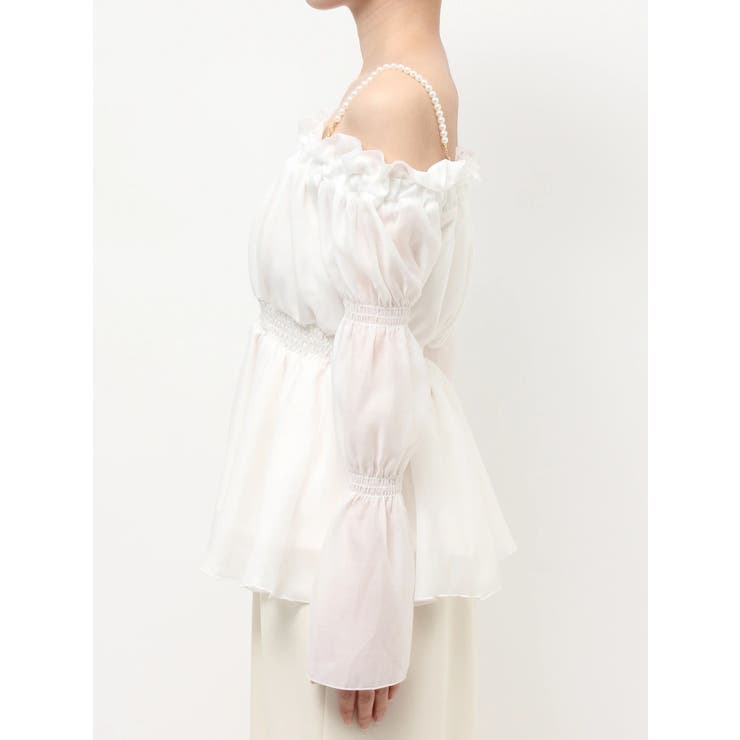 ボリュームギャザーオフショルブラウス | RESEXXY | 詳細画像30 