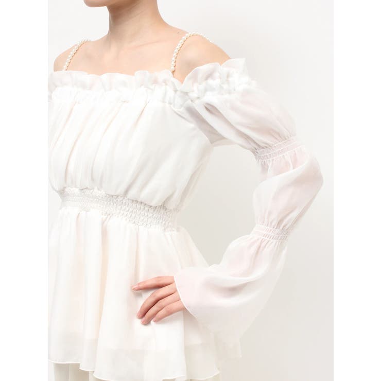 ボリュームギャザーオフショルブラウス | RESEXXY | 詳細画像33 