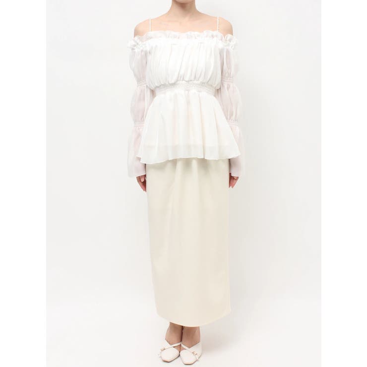 ボリュームギャザーオフショルブラウス | RESEXXY | 詳細画像38 