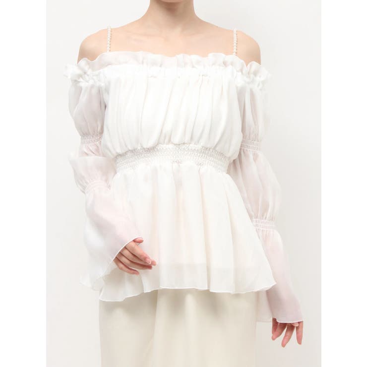 ボリュームギャザーオフショルブラウス | RESEXXY | 詳細画像42 