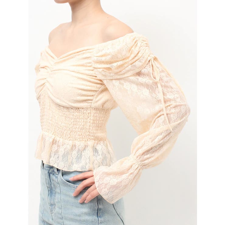 レイヤードオフショルブラウス | RESEXXY | 詳細画像19 