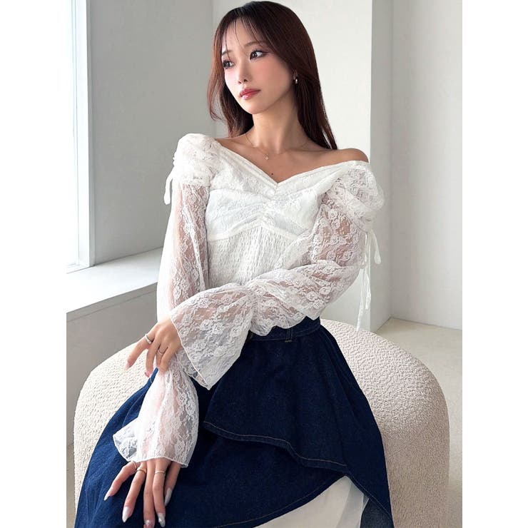 レイヤードオフショルブラウス | RESEXXY | 詳細画像2 