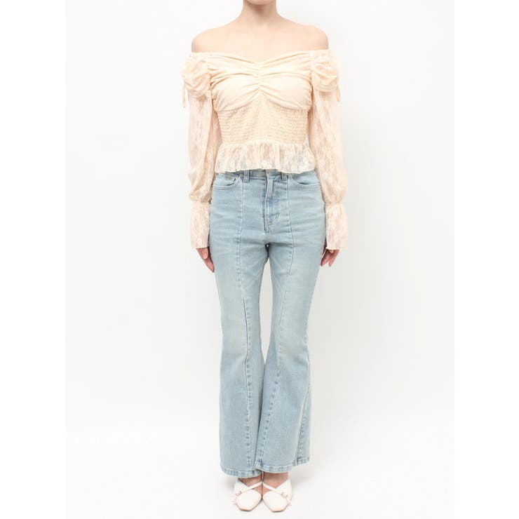 レイヤードオフショルブラウス | RESEXXY | 詳細画像23 