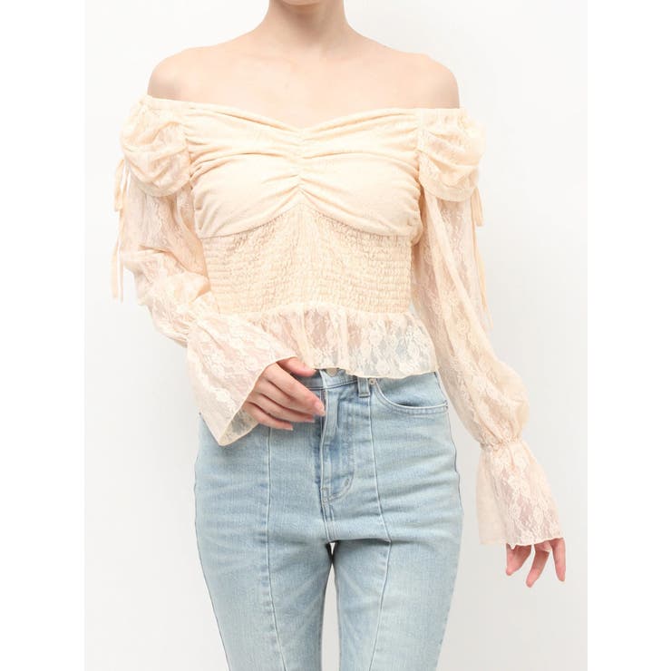 レイヤードオフショルブラウス | RESEXXY | 詳細画像29 