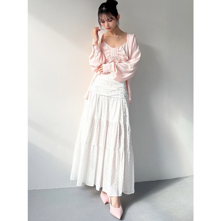 リボンペプラムキャミ 【セットアップ着用可能】 | RESEXXY | 詳細画像13 