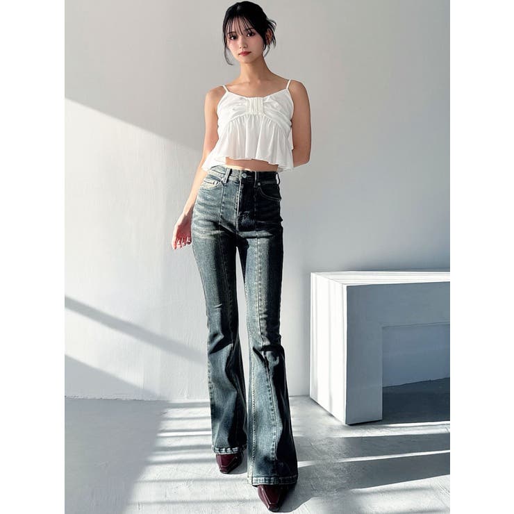 リボンペプラムキャミ 【セットアップ着用可能】 | RESEXXY | 詳細画像17 