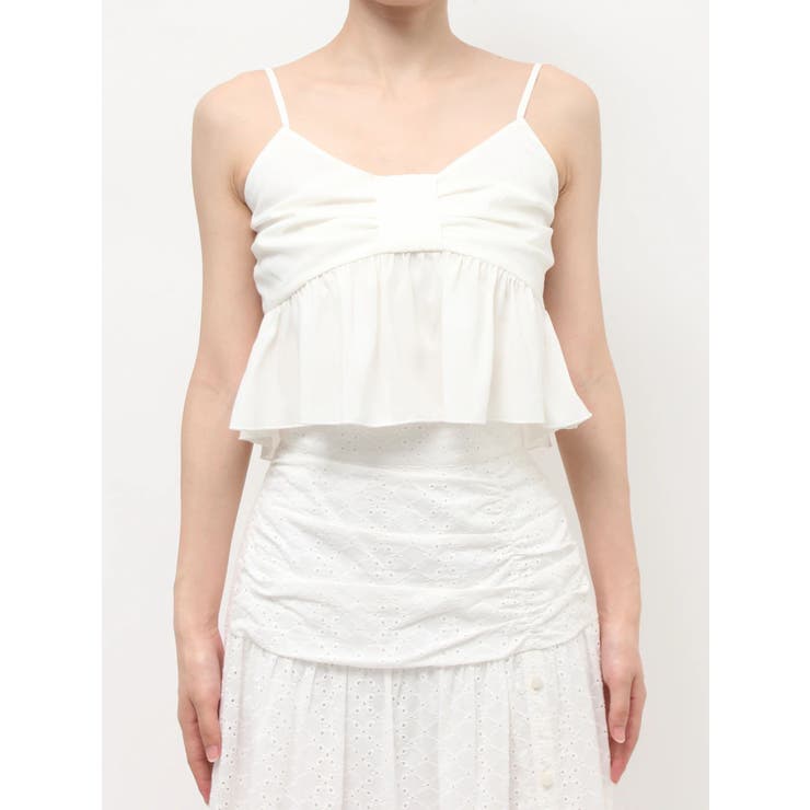 リボンペプラムキャミ 【セットアップ着用可能】 | RESEXXY | 詳細画像25 