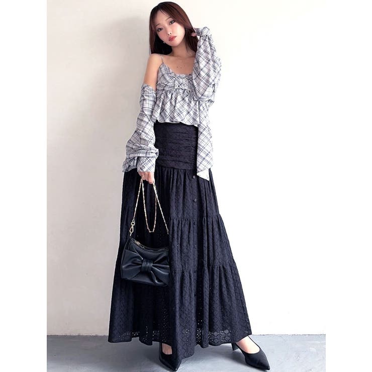 リボンペプラムキャミ 【セットアップ着用可能】 | RESEXXY | 詳細画像7 