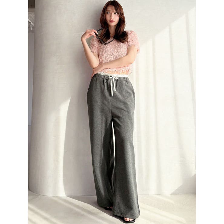 レイヤードスウェットパンツ | RESEXXY | 詳細画像15 