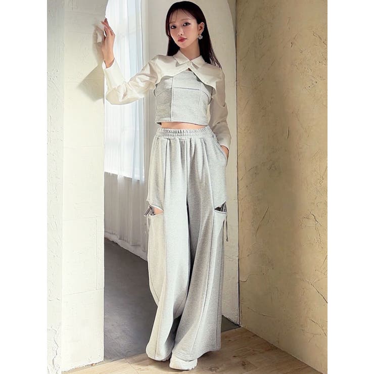 サイドリボンスウェットパンツ【セットアップ着用可能】 | RESEXXY | 詳細画像6 