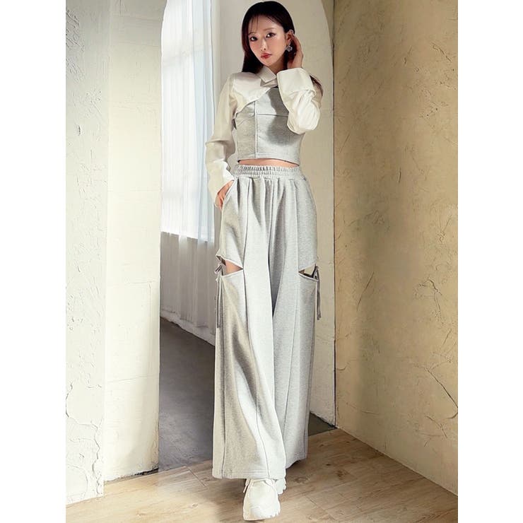 サイドリボンスウェットパンツ【セットアップ着用可能】 | RESEXXY | 詳細画像8 