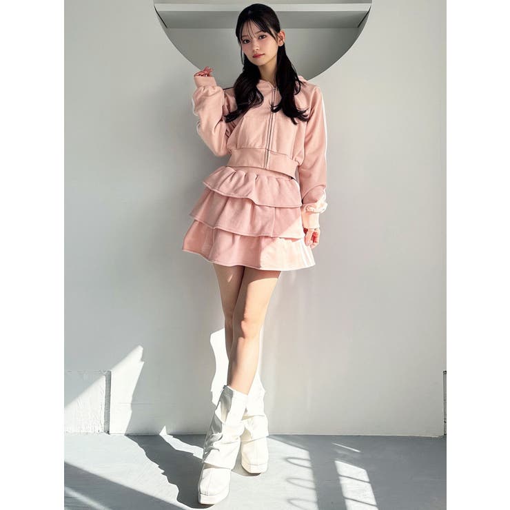 ボリュームフレアミニスカート【セットアップ着用可能】 | RESEXXY | 詳細画像15 