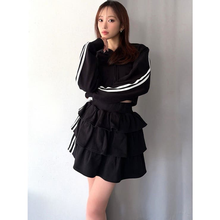 ボリュームフレアミニスカート【セットアップ着用可能】 | RESEXXY | 詳細画像2 