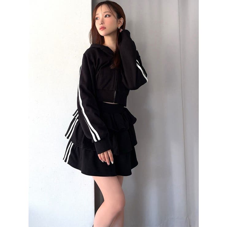 ボリュームフレアミニスカート【セットアップ着用可能】 | RESEXXY | 詳細画像3 