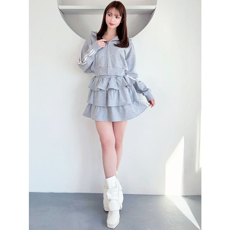 ボリュームフレアミニスカート【セットアップ着用可能】 | RESEXXY | 詳細画像9 