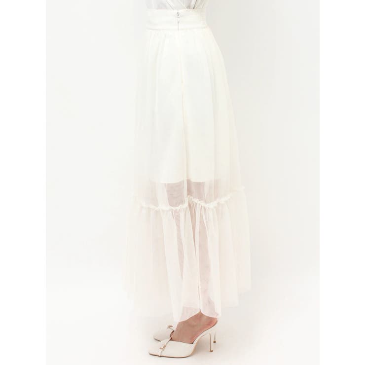 レイヤードチュールロングスカート | RESEXXY | 詳細画像13 