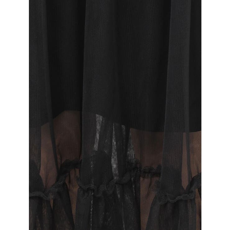 レイヤードチュールロングスカート | RESEXXY | 詳細画像19 