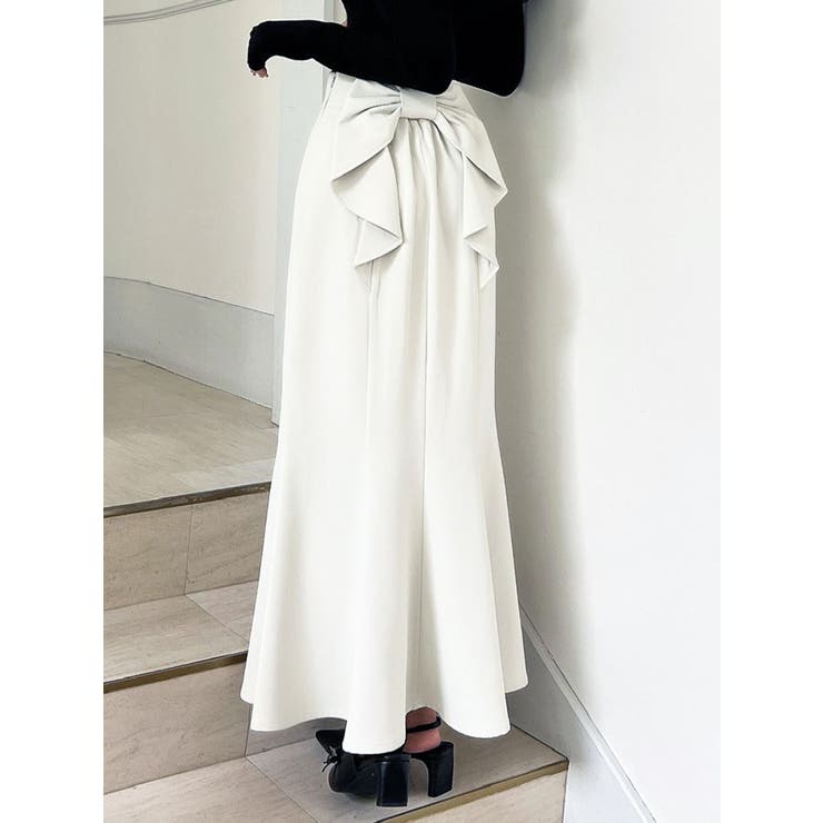 バックリボンマーメイドスカート | RESEXXY | 詳細画像1 