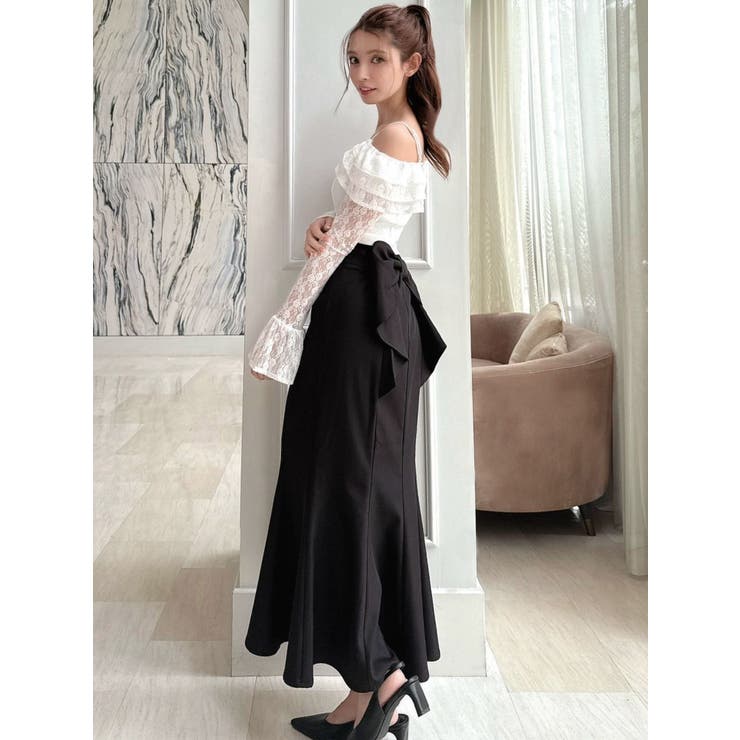 バックリボンマーメイドスカート | RESEXXY | 詳細画像10 