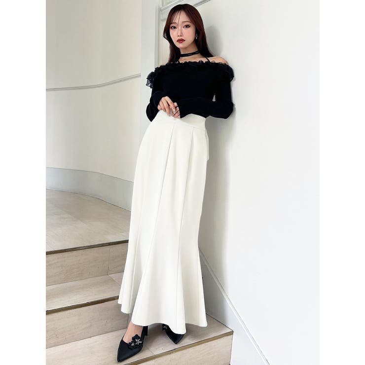 バックリボンマーメイドスカート | RESEXXY | 詳細画像3 