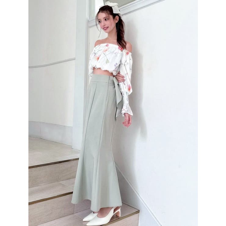 バックリボンマーメイドスカート | RESEXXY | 詳細画像6 