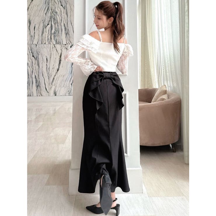 バックリボンマーメイドスカート | RESEXXY | 詳細画像8 