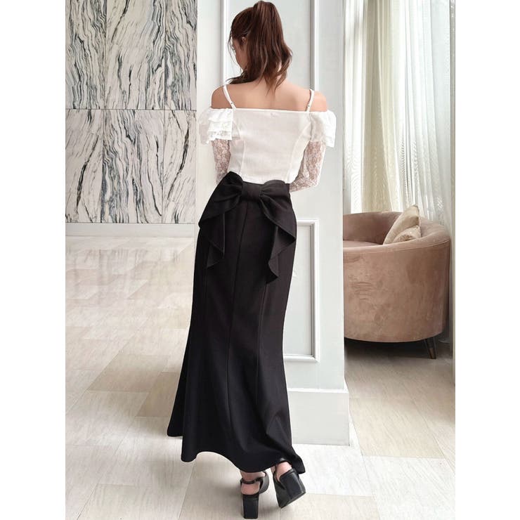 バックリボンマーメイドスカート | RESEXXY | 詳細画像9 