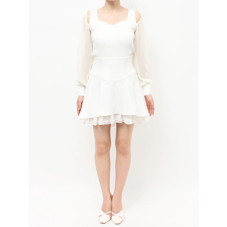 アシンメトリーフレアミニスカート | RESEXXY | 詳細画像24 