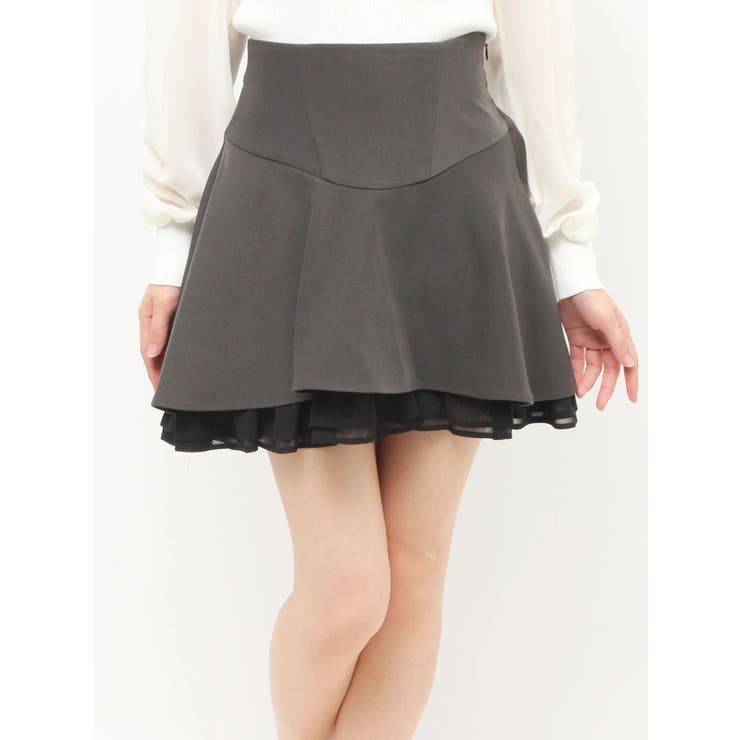 アシンメトリーフレアミニスカート | RESEXXY | 詳細画像29 