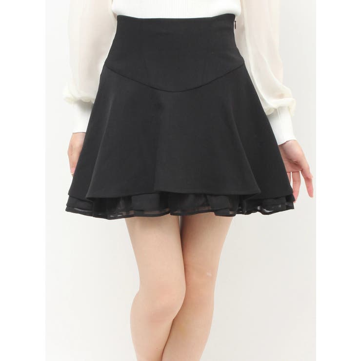 アシンメトリーフレアミニスカート | RESEXXY | 詳細画像30 