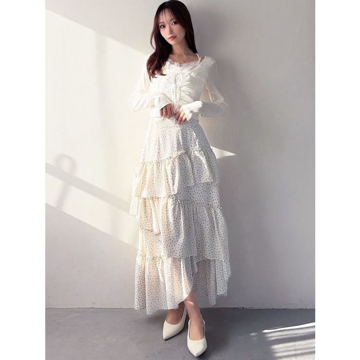 ランダムヘムフレアロングスカート | RESEXXY | 詳細画像10 