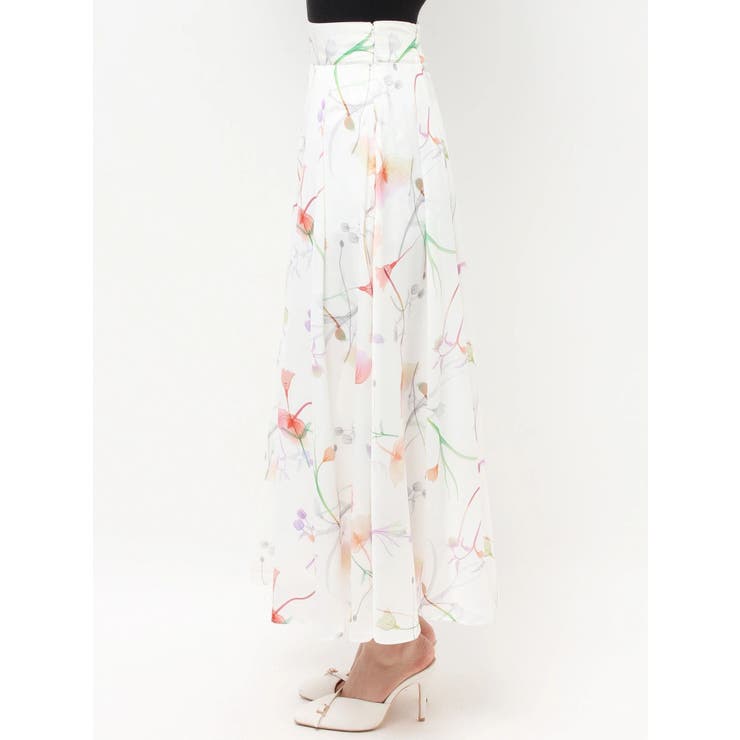 【memorif.】フラワーロングフレアスカート | RESEXXY | 詳細画像17 